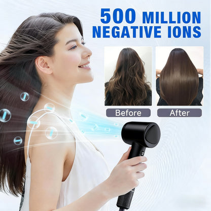 Multi-Scenario Quiet Ionic Hair Dryer with Styling Attachments