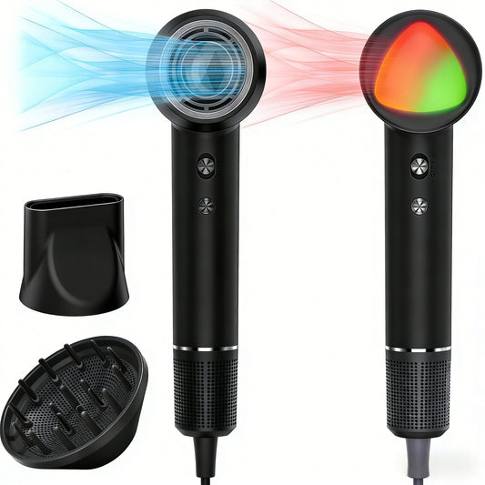 Multi-Scenario Quiet Ionic Hair Dryer with Styling Attachments