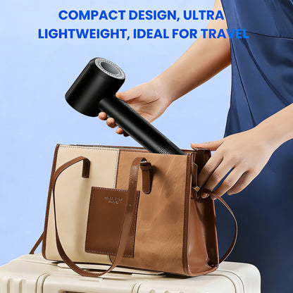 High-Speed Ionic Hair Dryer with Flexible Styling & Travel-Friendly Design