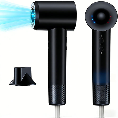High-Speed Ionic Hair Dryer with Flexible Styling & Travel-Friendly Design