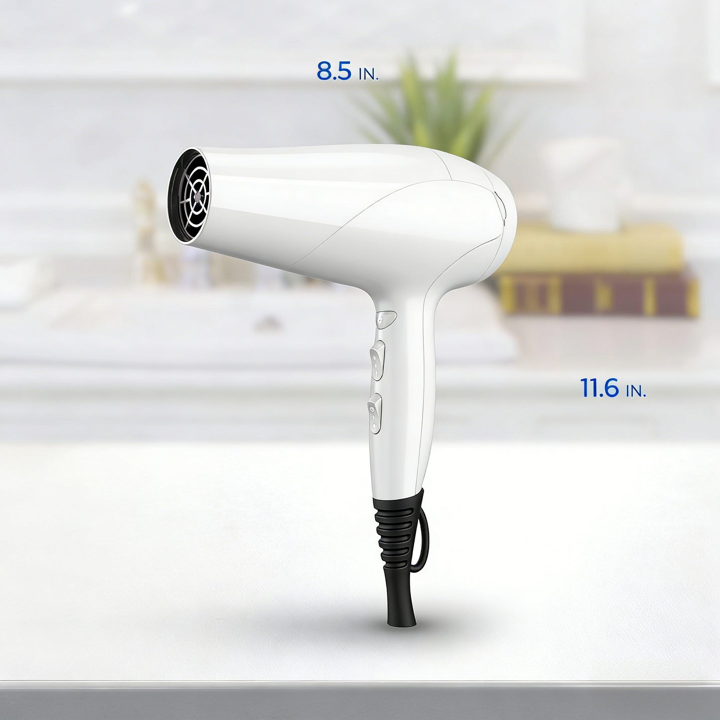 1875W High-Speed Ionic Hair Dryer with Attachments