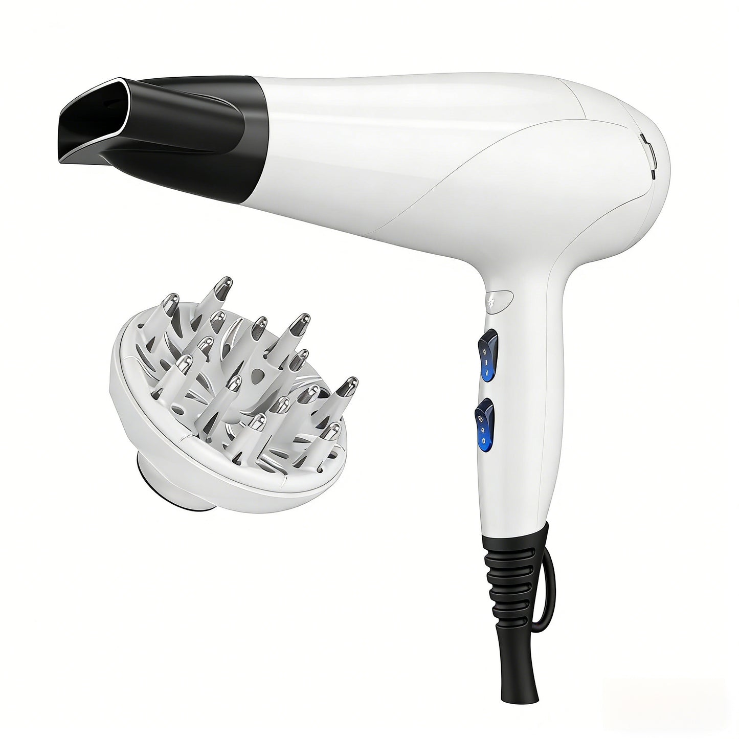 1875W High-Speed Ionic Hair Dryer with Attachments