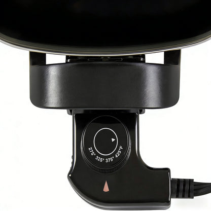 Electric Nonstick Square Skillet with Glass Lid