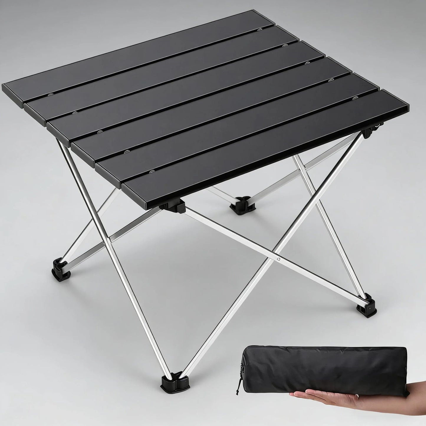 Aluminum Folding Portable Table for Outdoor & Home Use